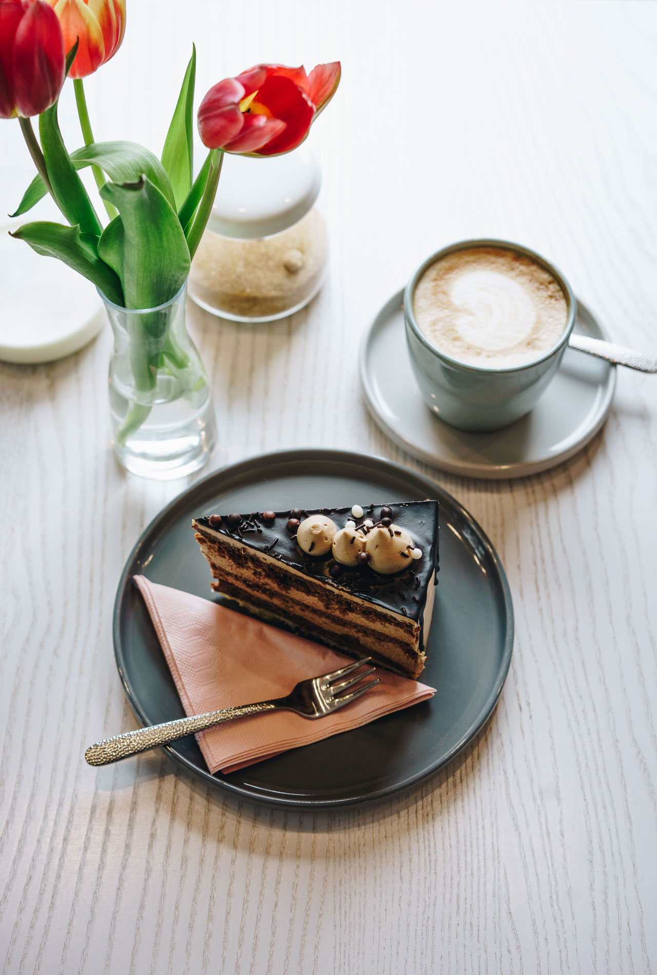 Kaffee und Kuchen bei Vanilla Instinct